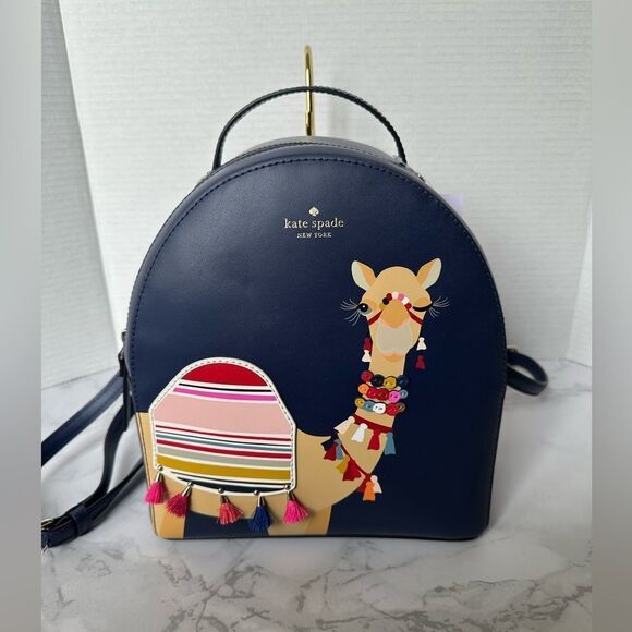 Kate Spade Spice Things Up Camel Sammi Backpack *Brand New* main image 5